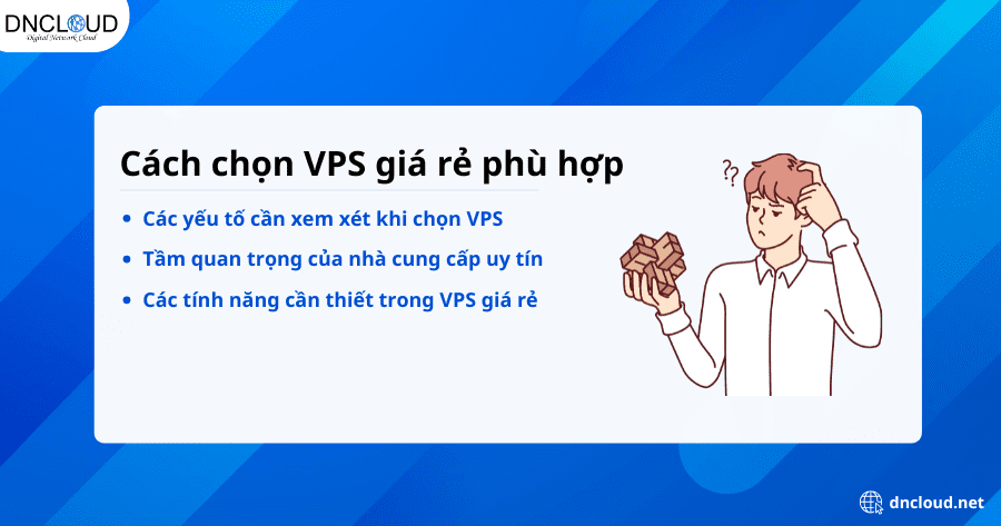 Cách chọn VPS giá rẻ phù hợp
