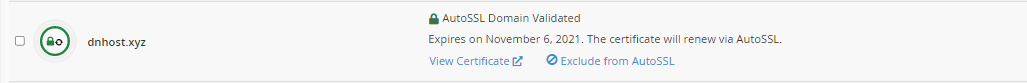 Cài đặt SSL thành công