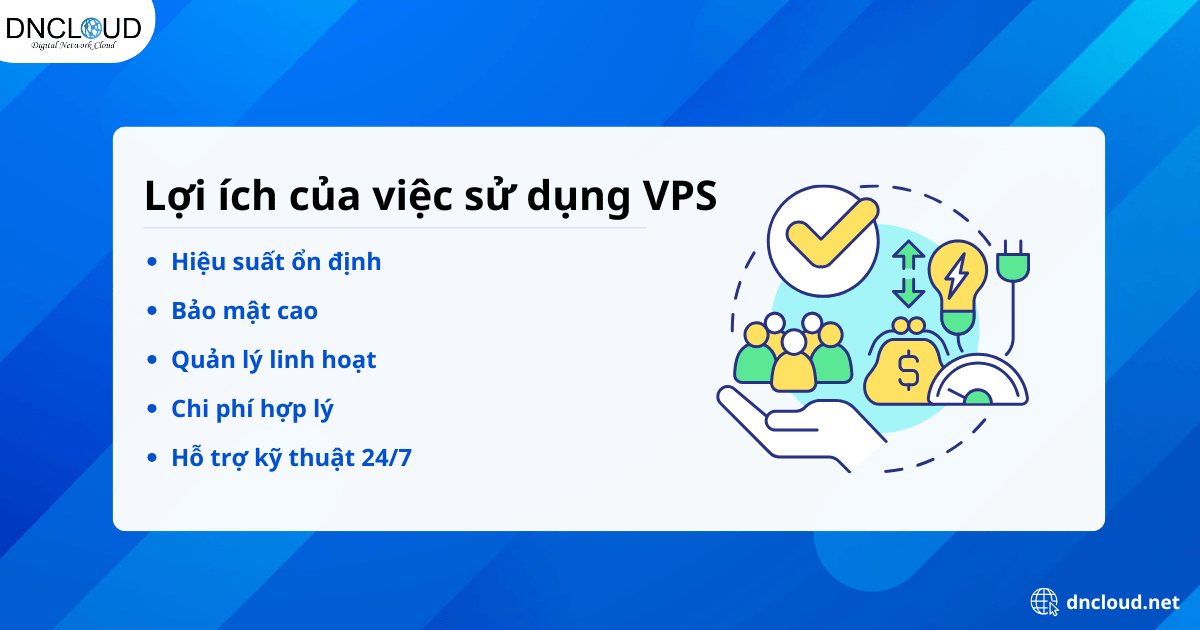 Lợi ích của việc sử dụng VPS