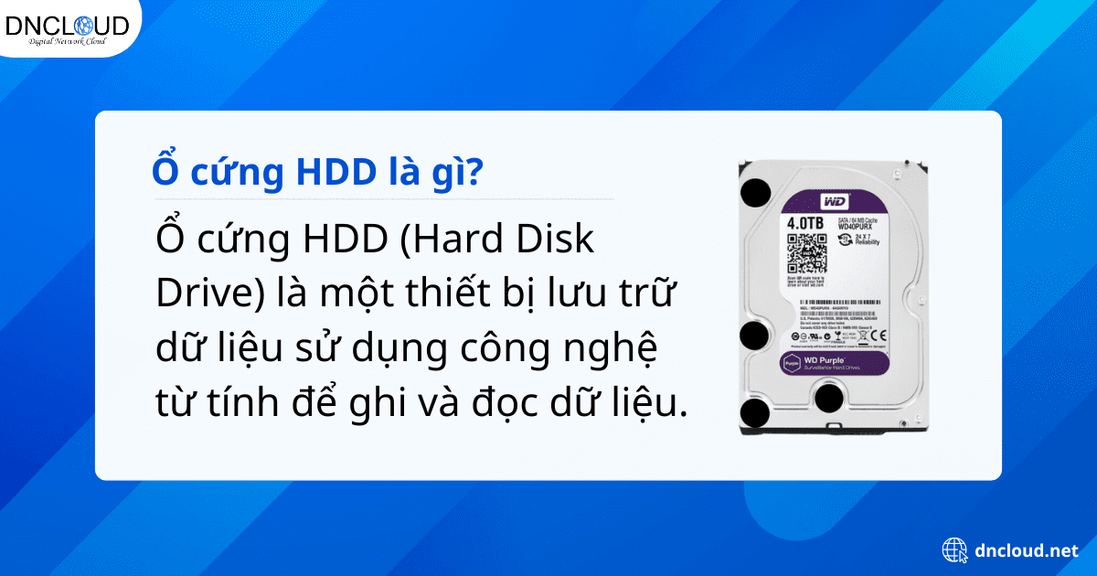 Ổ cứng HDD là gì? Những điều cần biết của ổ HDD 6 Ổ cứng HDD là gì?