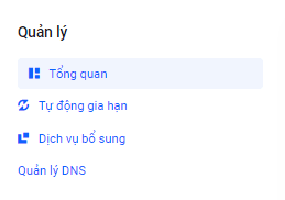 chọn quản lý dns