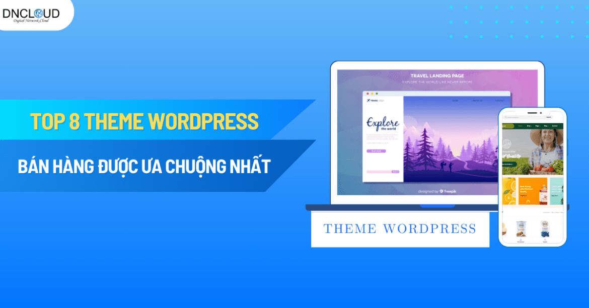 top 8 theme wordpress bán hàng