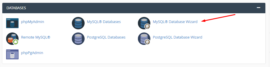 MySQL® Database Wizard 
