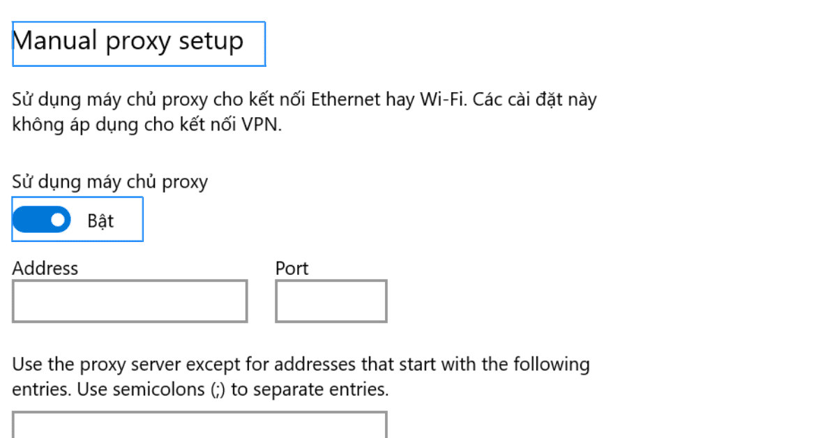 cài đặt proxy chrom3