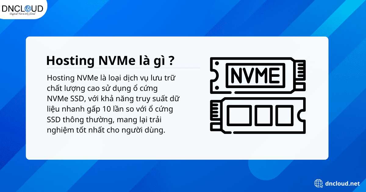 Hosting NVMe là gì