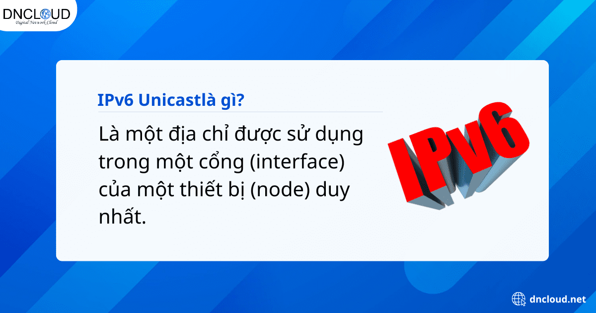 IPv6 Unicast là gì?