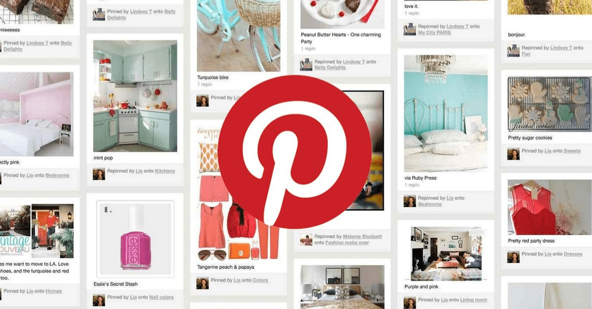 pinterest landing page