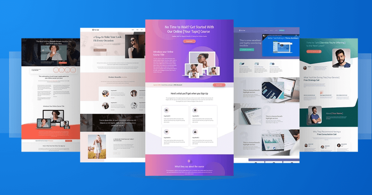 tạo landing page miễn phí