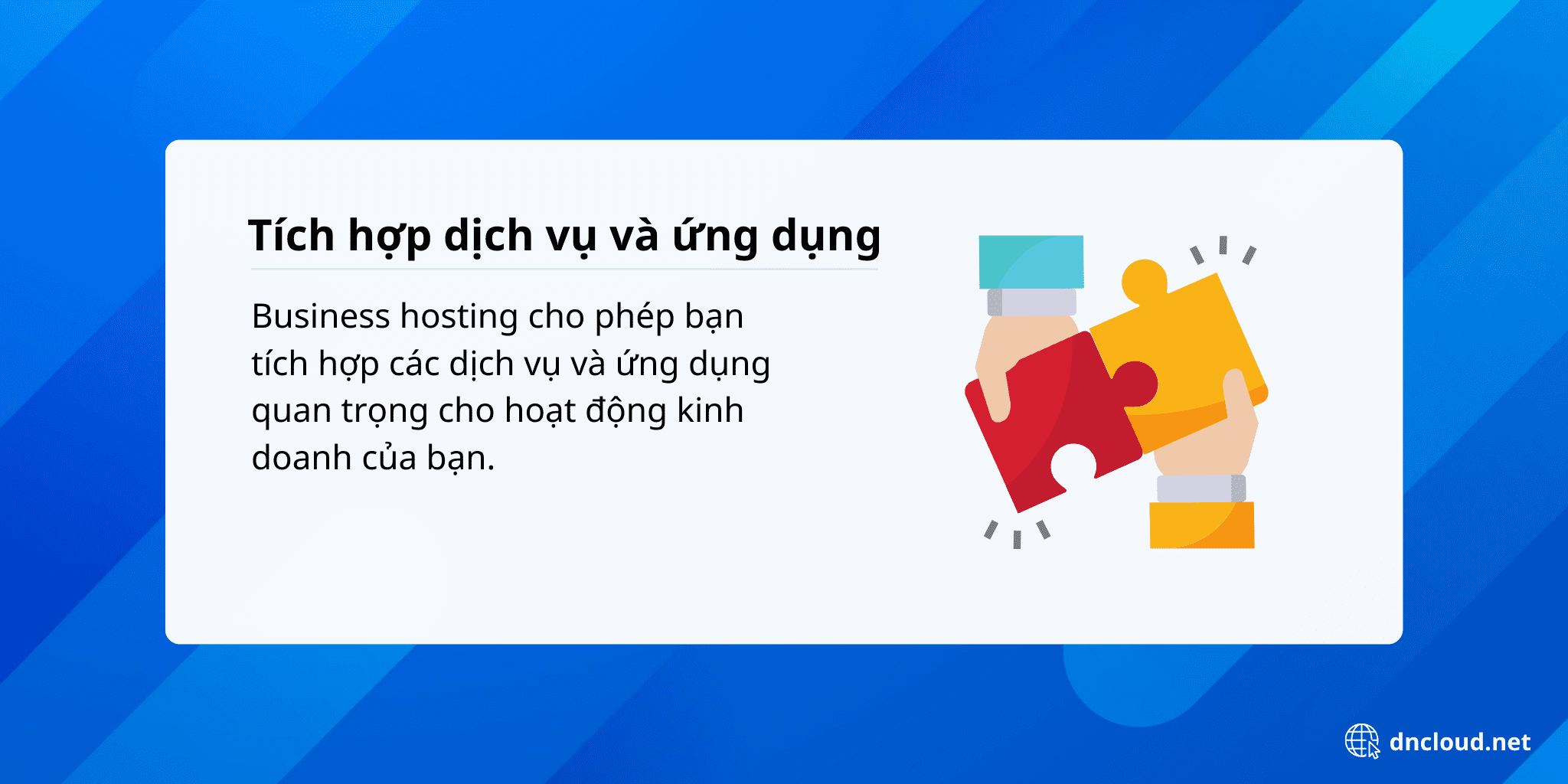 Tích hợp ứng dụng và dịch vụ